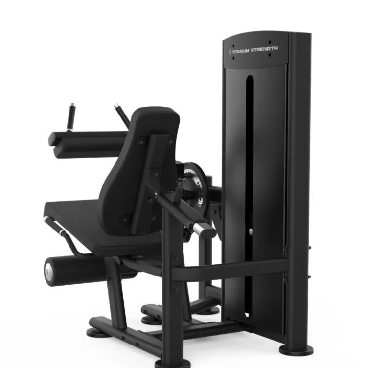 Seated dual leg curl et leg extension machine à charge guidée 100 kg Titanium Strength - BS-S33