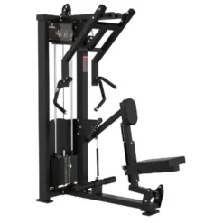 Seated row machine à charge guidée pour l'entraînement du dos Titanium Strength - Colonne de poids de 100 kg Élite Séries EL-S23