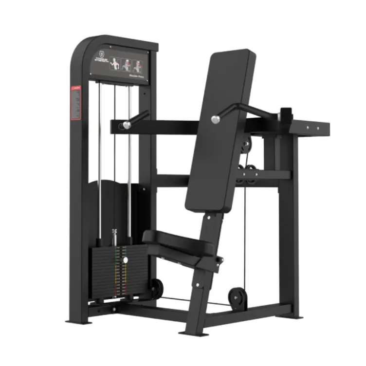 Seated shoulder press à charge guidée Titanium Strength Élite Séries EL-S12 - Appareil de musculation pro pour les épaules