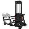 Selectorized hip thrust machine 100 kg Titanium avec siège réglable pour salles PRO - Élastiques de résistance inclus EL-S42