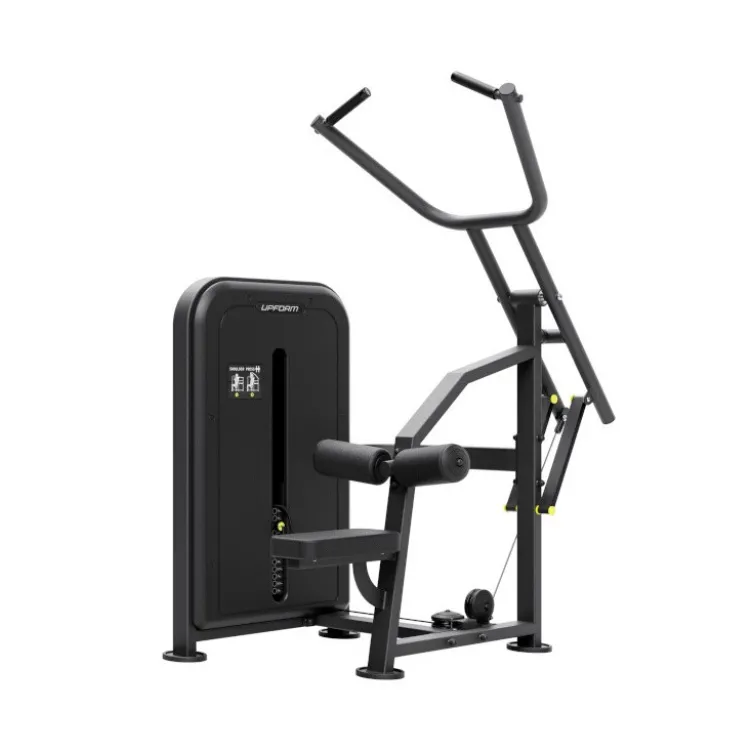 Selectorized shoulder press machine pour le renforcement des épaules - Appareil à charge guidée professionnel