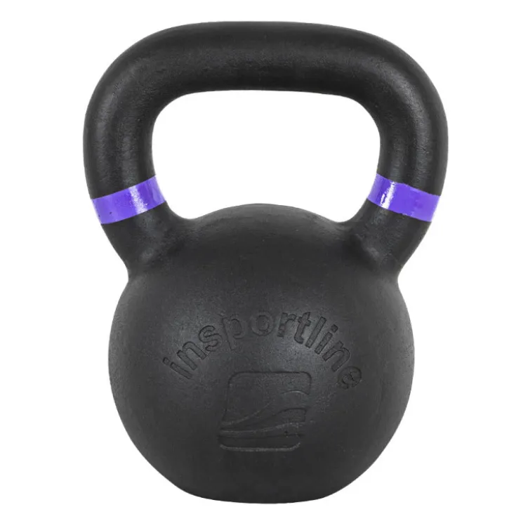 Set complet de kettlebells de cross-training en fonte de 4 kg à 20 kg avec poignée ergonomique