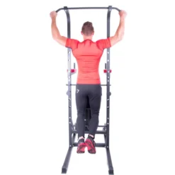 Set complet d'équipement de musculation avec kit d'haltères 80 kg et chaise romaine avec banc