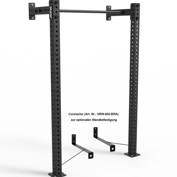 Set de connecteurs en acier pour demi-rack à fixation murale - ATX Fitness