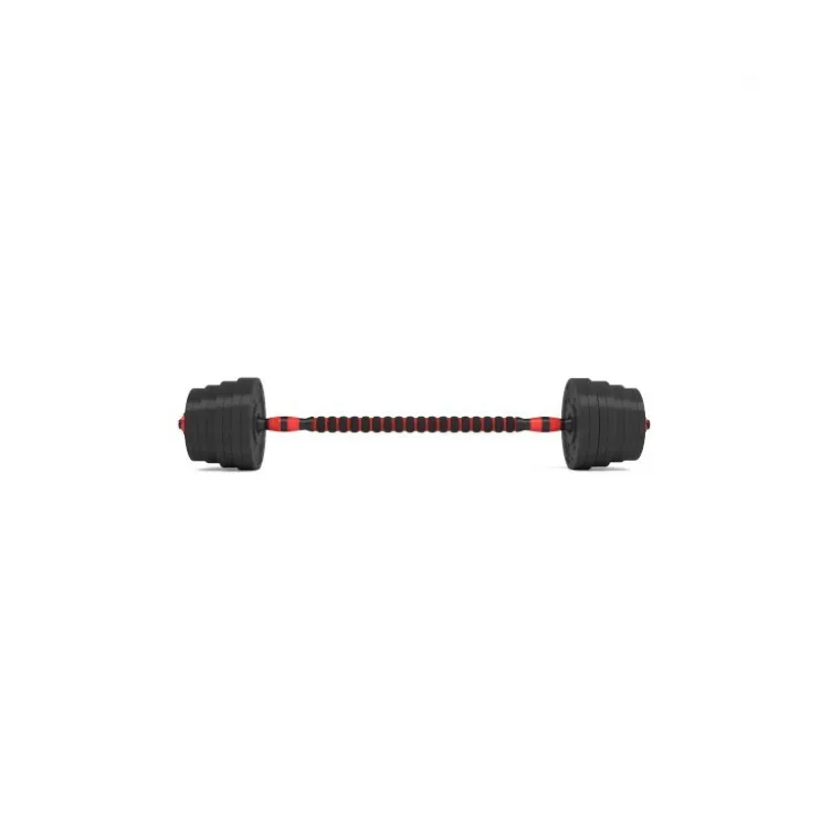 Set de musculation homegym 30 kg barres courtes + barre de connexion