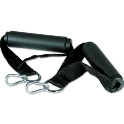 Set d'entraînement de fitness avec élastiques et divers poignées
