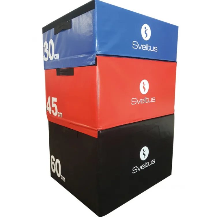 Set de 3 plyobox en mousse empilables 30/45/60cm