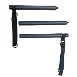Set de renforcement musculaire - Barre de Pilates avec 6 bandes de résistance et poignées