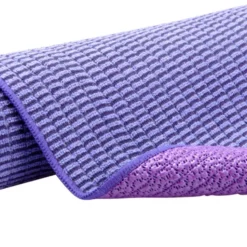 Set de yoga avec tapis en microfibre ballon d'exercice 4 kg et bande de résistance-
