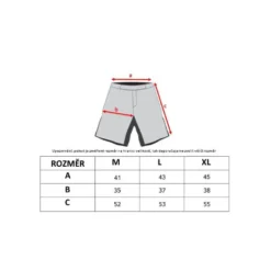 Short pour sports de combat et arts martiaux - Tailles M à XL