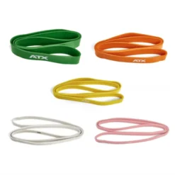 Short Power Bands ATX -Élastiques de résistance courts ATX en caoutchouc ultra-extensible - 5 niveaux de force au choix