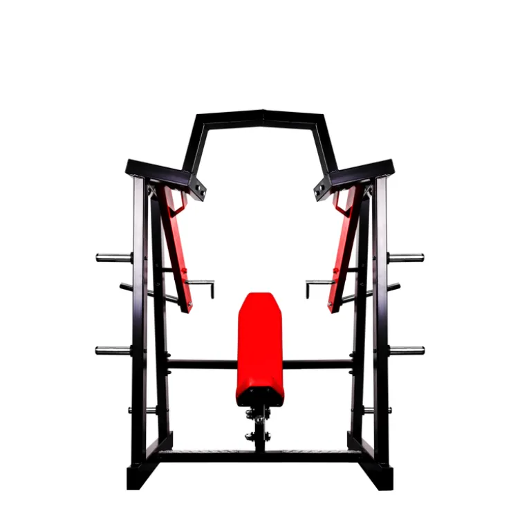 Shoulder machine de musculation pour épaules à charges libres avec supports de rangement pour salles de sport