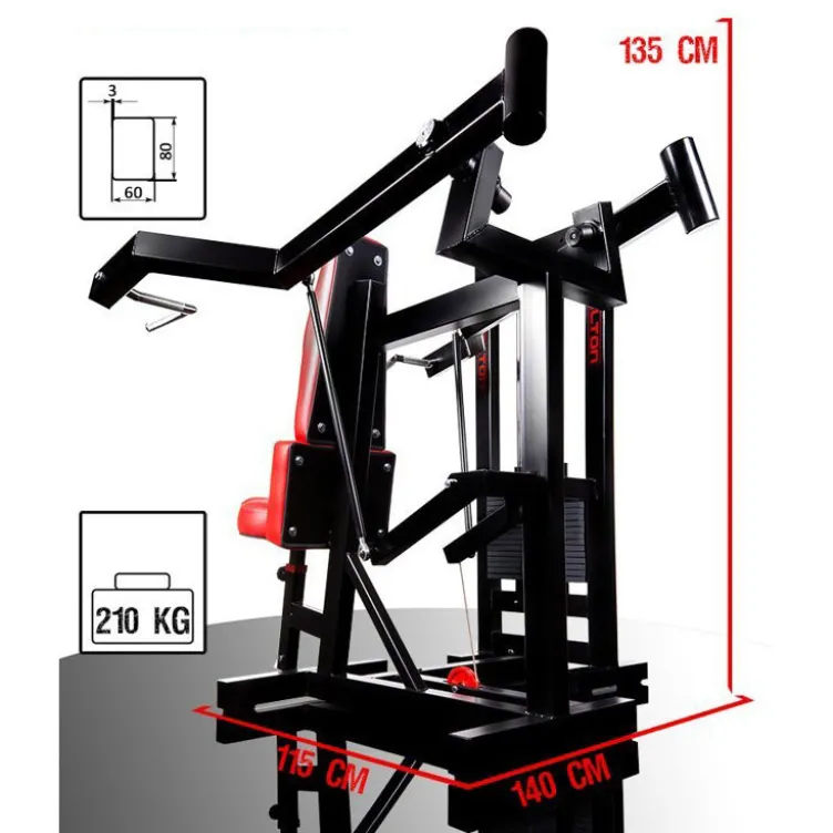 Shoulder machine - Presse de musculation des épaules pour les établissements sportifs professionnels