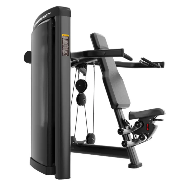 Shoulder press à charge guidée 100 kg Genesis Titanium Strength de qualité pro pour l'entraînement des épaules - GS-S12
