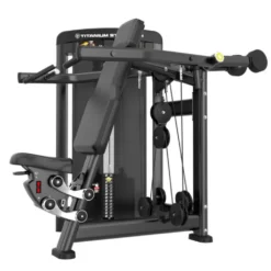Shoulder press à charge guidée 100 kg Genesis Titanium Strength de qualité pro pour l'entraînement des épaules - GS-S12