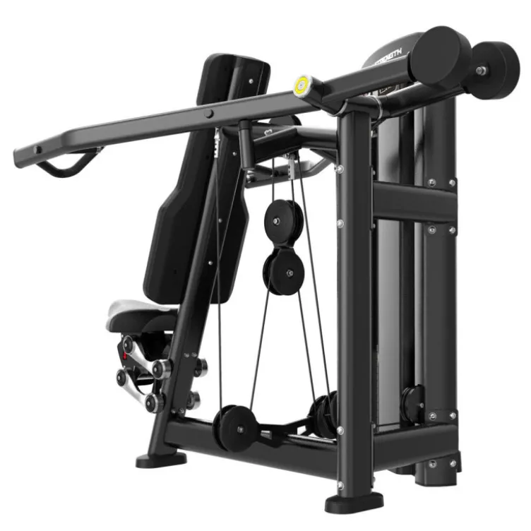 Shoulder press à charge guidée 100 kg Genesis Titanium Strength de qualité pro pour l'entraînement des épaules - GS-S12