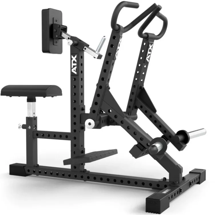 Side Row machine professionnelle ATX à capacité de charge de 250 kg - Bras indépendants et support de poitrine pivotant
