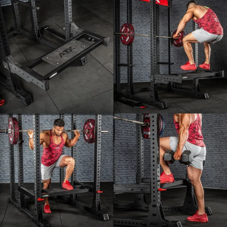 Siège fonctionnel pour Rack, Cage à squat et Power rack de musculation