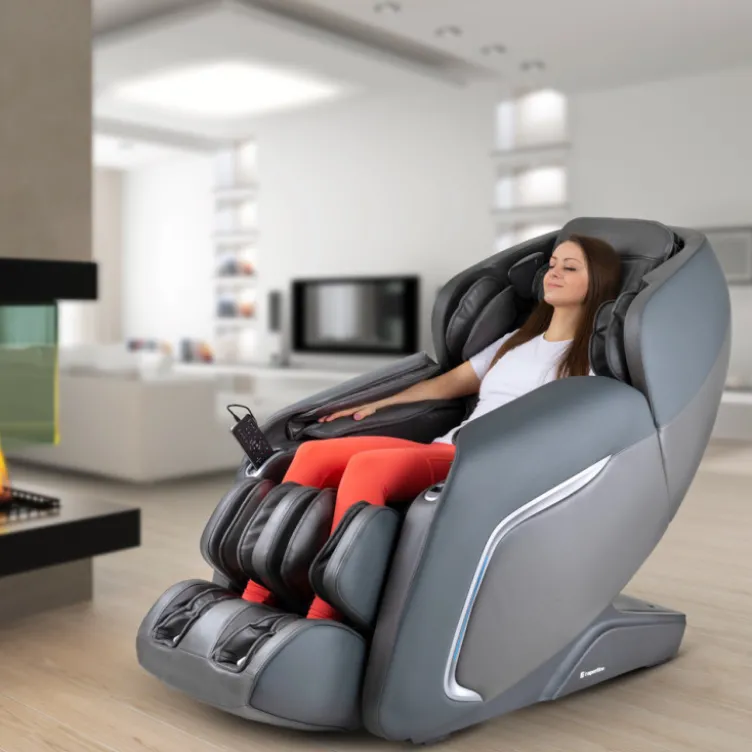 Siège massant corps complet professionnel avec télécommande - Massage des muscles pour de meilleures performances sportives