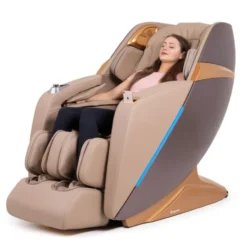 Siège massant pour les muscles avec ioniseur d'air et chauffage du dossier - 8 programmes prédéfinis et 5 types de massage