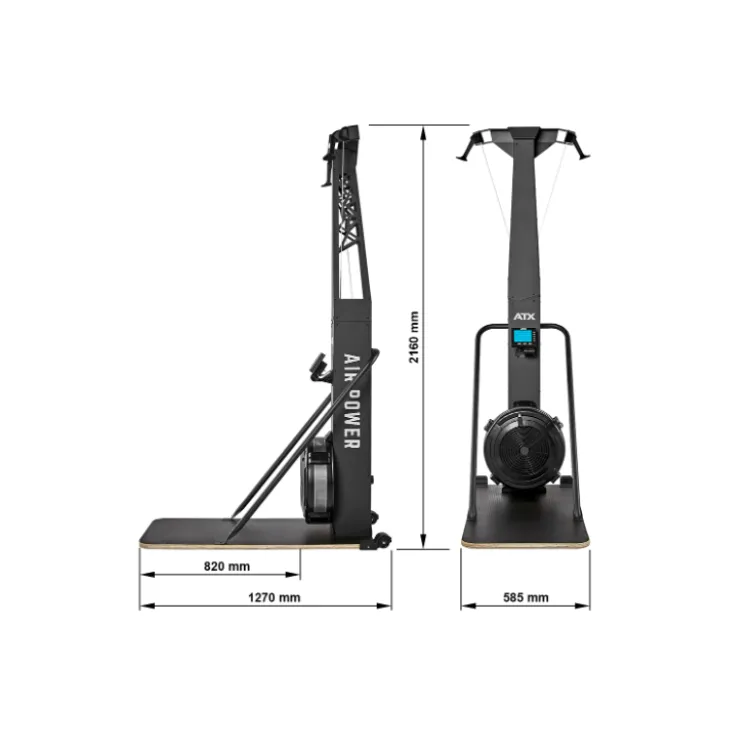 Ski Air Trainer ATX avec 10 niveaux de résistances pour renforcement musculaire complet - Qualité professionnelle