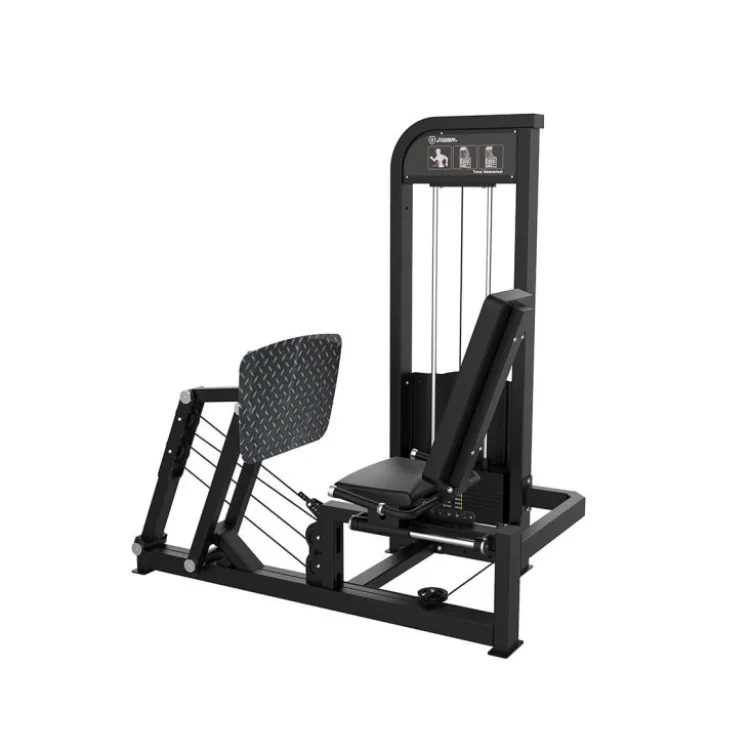Sélectorized leg press Titanium Strength à colonne de poids 120 kg Élite Séries EL-S51 - Siège et dossier ajustables