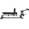 Sliding bench C10 Force USA - Banc de musculation sur glissière avec leg curl/extension et pupitre à biceps