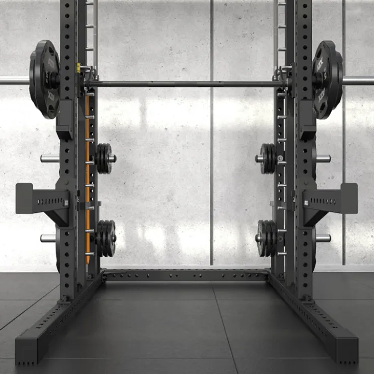Smith machine ATX série 700 avec guidage précis et fluide ultra-robuste - Supports de rangement multiples intégrés pour homegym