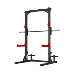 Smith machine 215 cm avec barre guidée et crochets en J - Capacité de charge 272 kg - Titanium Strength RM10