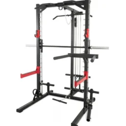 Smith machine combo rack à squat avec poulie haute et basse RM10LR1 Titanium Strength - Accessoires inclus