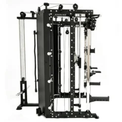 Smith machine de musculation Force USA G10 Multifonction avec poulie à charge libre et Accessoires - 400 exercices réalisables