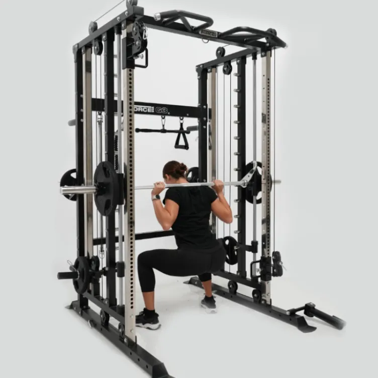 Smith machine FORCE USA G3 V2 pour training complet à domicile