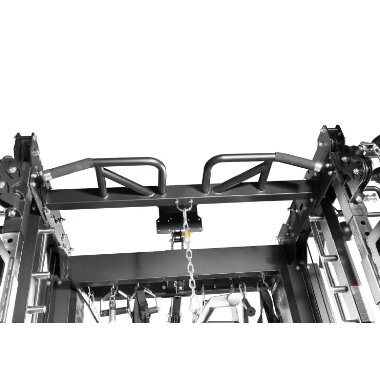 Smith Machine G20 Force USA avec fonction rack et leg press avec poulie double - Divers accessoires inclus
