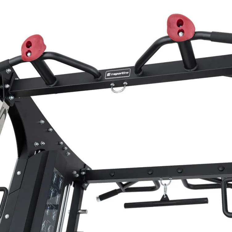 Smith machine haut de gamme avec accessoires inclus - Entraînement complet du corps