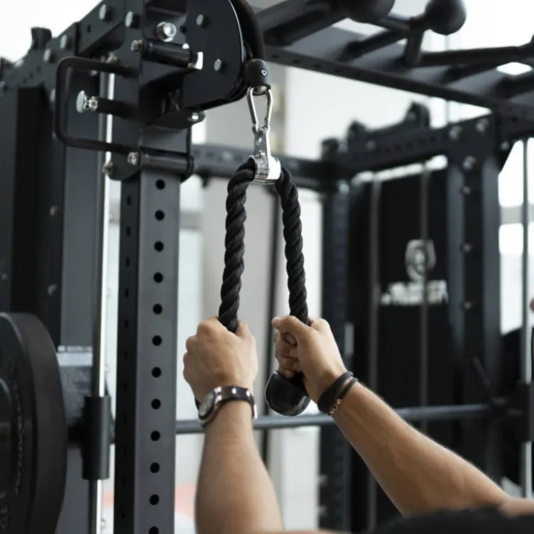 Smith Machine Multifonctionnelle avec doubles poulies et colonnes de poids 2 x 120 kg - B500 PRO Titanium Strength Elite Series