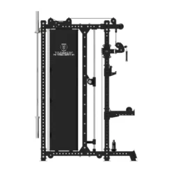 Smith Machine Multifonctionnelle avec doubles poulies et colonnes de poids 2 x 120 kg - B500 PRO Titanium Strength Elite Series