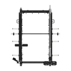 Smith Machine Multifonctionnelle avec doubles poulies et colonnes de poids 2 x 120 kg - B500 PRO Titanium Strength Elite Series