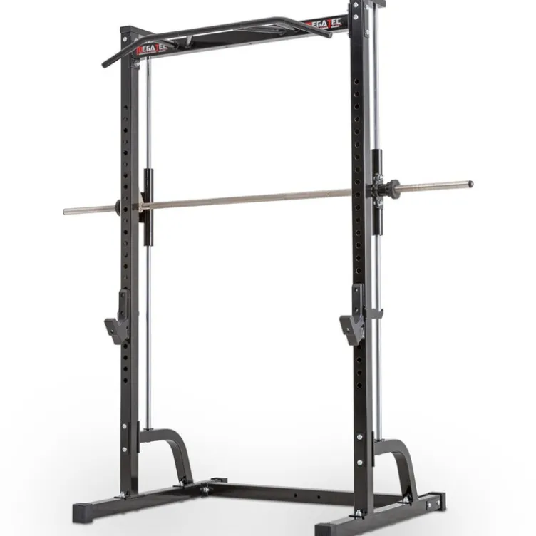 Smith machine multi-press avec poste à tractions et barre guidée ATX