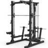 Smith machine multipresse à barre guidée avec poulie haute et basse