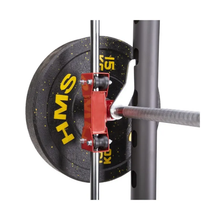 Smith machine multipress en acier pour entraînement de musculation avec disques standards ou olympiques