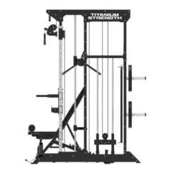 Smith machine multi-équipée de musculation avec accessoires divers - Training complet en homegym - B100 V2