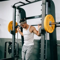Smith Machine professionnelle pour salle de sport - Capacité de charge 300 kg - Titanium Strength Elite Serie