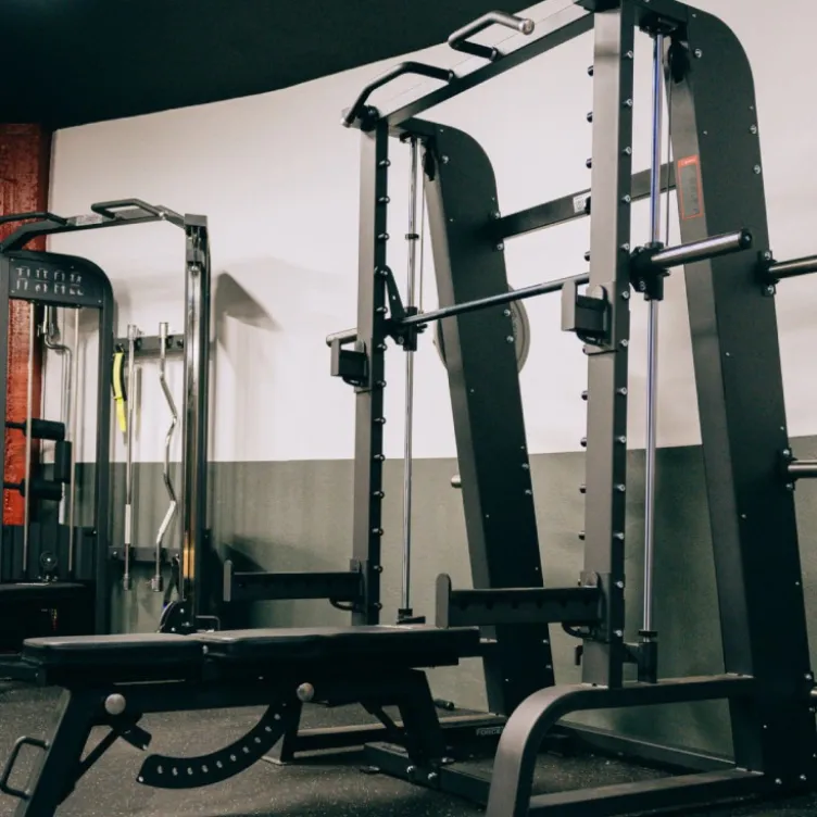 Smith Machine professionnelle pour salle de sport - Capacité de charge 300 kg - Titanium Strength Elite Serie