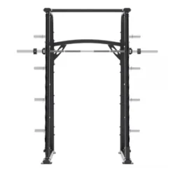 Smith machine Titanium Strength RXS - Power station avec barre guidée et half rack