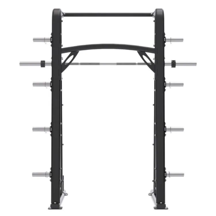 Smith machine Titanium Strength RXS - Power station avec barre guidée et half rack