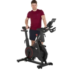Spinning Bike pour cardio en intérieur avec écran de formation - Multi-réglable - Speed Race S