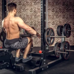 Squat Block pour entraînement des cuisses et des mollets Step et Cale en caoutchouc
