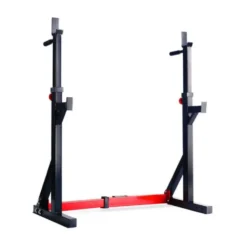 Squat rack à capacité de charge 272 kg avec hauteur et largeur réglables - Barres à dips intégrées - Titanium Strength 270RS