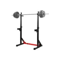 Squat rack à capacité de charge 272 kg avec hauteur et largeur réglables - Barres à dips intégrées - Titanium Strength 270RS