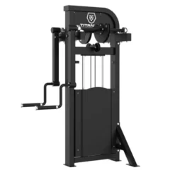 Standing deltoïdes trainer machine à sélecteur de poids - Appareil pour les épaules Titanium Strength Élite Séries EL-S27